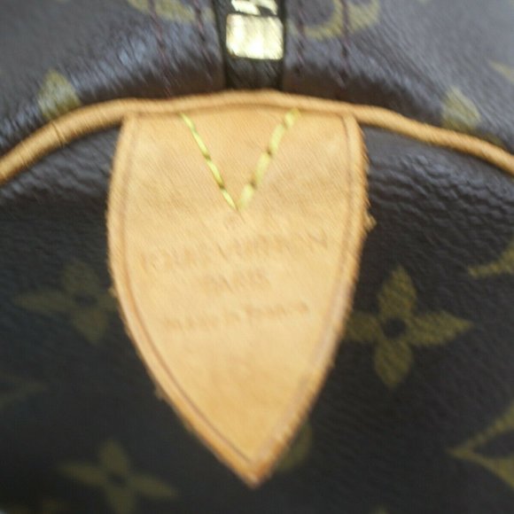 100% Authentic Louis Vuitton Speedy 35 Monogram Hand Bag - Picture 7 of 10
